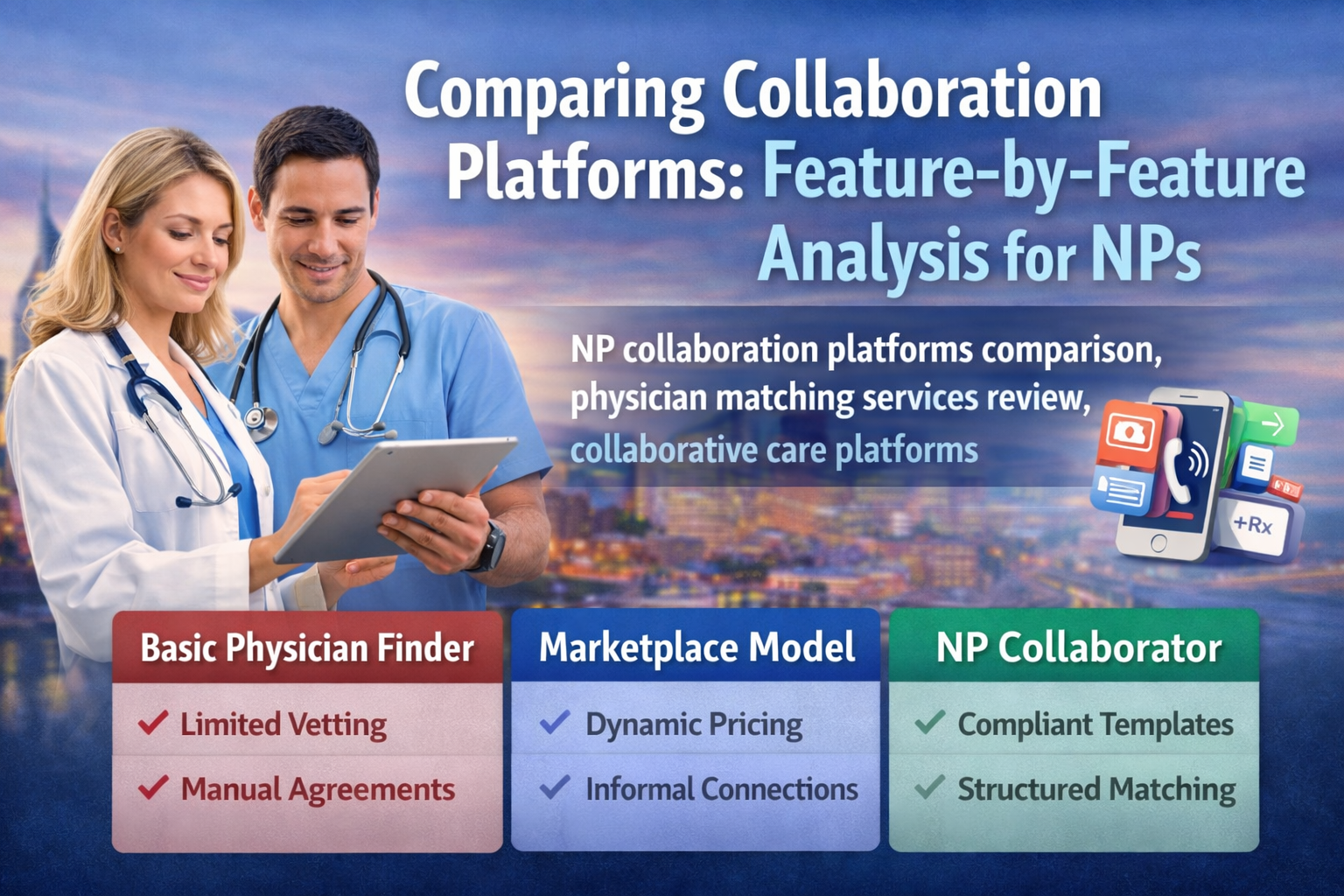 Comparing Collaboration Platforms: Feature-by-Feature Analysis for NPs